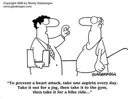 Take Aspirin for jog